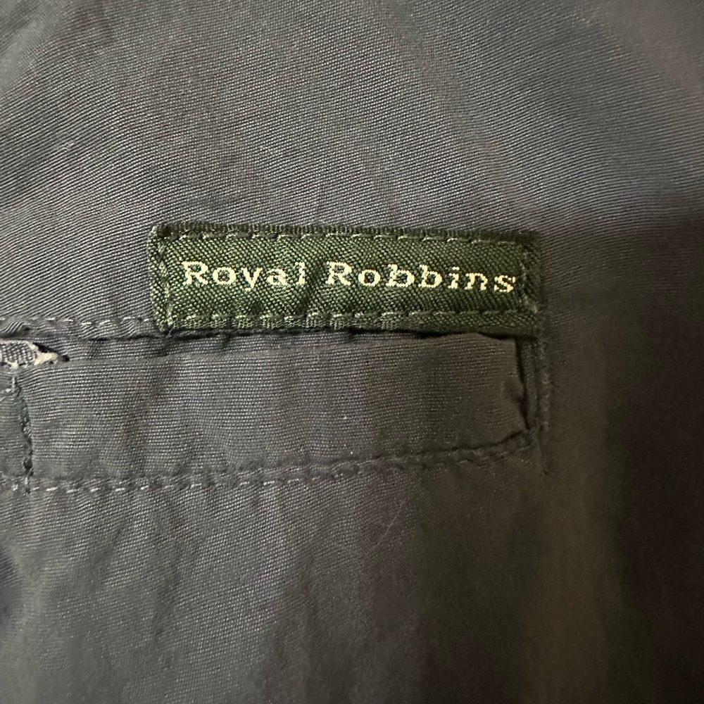 Royal Robbins Mens Size 33 Shorts Navy Cargo - Picture 5 of 8